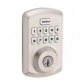 KWIKSET POWERBOLT 250 10-BUTTON KEYPAD SATIN NICKE