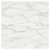 (X 185) SF. CARRARA NOIRE 16 IN. X 32 IN TILE