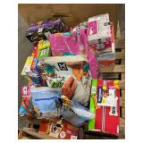 1 LOT OF ASSORTED PET FOOD AND TREATS FEATURING A