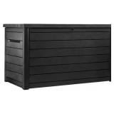$365 230-GALLON XXL DECK STORAGE BOX OUTDOOR PATIO