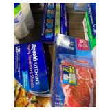 1LOT (1) SCJOHNSON ZIPLOC FREEZER 30PC 2 GALLON BA