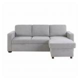 $1310 SERTA  KENSINGTON CONVERTIBLE SOFA WITH REVE
