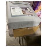 1 LOT OF 1- MM WASHED COTTON TEXTURED SHEET SET Q.