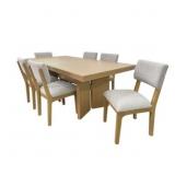 $799 BECKI OWENS DAHLIA 7-PIECE DINING SET WITH TA
