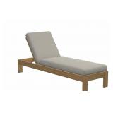 GREY AMAZONIA LOUISIANA LOUNGE CHAIR