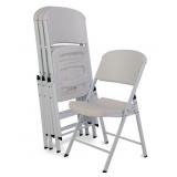 $170 LIFETIME FOLDING CHAIR, INDOOR/OUTDOOR COMMER