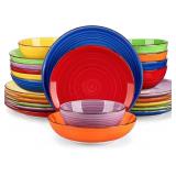 $120 VANCASSO BONITA DINNERWARE SETS, 24 PIECES MU