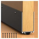 ALUMINUM DOOR DRAFT STOPPER, 1-3/4 X 48 WEATHER ST