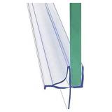 FRAMELESS SHOWER DOOR BOTTOM SEAL SHOWER SWEEP WIT