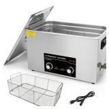 $341 COMMERCIAL ULTRASONIC CLEANER 30L WITH KNOB,