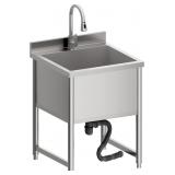 $380 STAINLESS STEEL COMMERCIAL RESTAURANT SINK, F