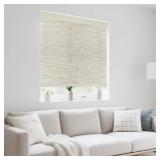 32" W X 72" H CORDLESS LIGHT FILTERING ROLLER SHAD