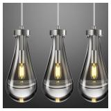 $260 RAINDROP PENDANT LIGHTS KITCHEN ISLAND TEARDR