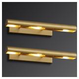$480 18IN HARDWIRED PICTURE LIGHT FOR WALL SET OF