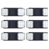 CM MZY BLACK EMERGENCY LIGHTS WITH BATTERY BACKUP,