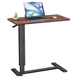 ADJUSTABLE OVERBED BEDSIDE TABLE WITH WHEELS, HOSP