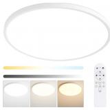 20 INCH LARGE LED FLUSH MOUNT CEILING LIGHT FIXTUR