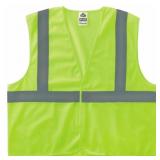 1 LOT OF 2-GLOWEAR XS LIME HI-VIS TYPE R SUPER ECO