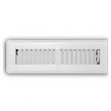 2 IN. X 10 IN. 2-WAY STEEL FLOOR REGISTER IN WHITE