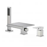 $161 RX8013BN 1-HANDLE 1-SPRAY ROMAN BATHTUB FAUCE