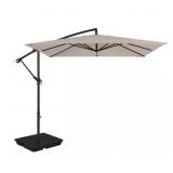 $179 8 FT. STEEL CANTILEVER PATIO UMBRELLA IN RIVE