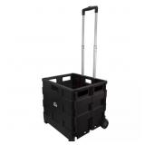 PORTABLE 18 IN. PLASTIC UTILITY CART