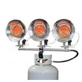 $165 TANK TOP 45,000 BTU RADIANT PROPANE OUTDOOR S