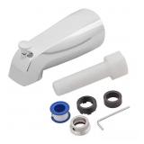 1 LOT (1) TUB SPOUT WITH DIVERTER AND HANDHELD SHO
