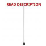 MATTE BLACK PENDANT LIGHT KIT WITH ADJUSTABLE HEIG