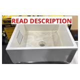 LARGE WHITE SINK BASE