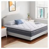 $196 FULL MEDIUM INNERSPRING HYBRID 12 IN. BED-IN-