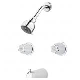 $127 DOUBLE HANDLE 1-SPRAY TUB AND SHOWER FAUCET 1