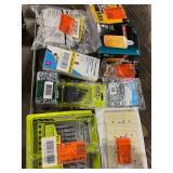1 LOT OF MIXED ITEMS. (RYOBI BLACK OXIDE HEX SHANK