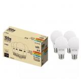1 LOT OF 4-100-WATT EQUIVALENT A19 E26 BASE NON-DI