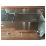 48 X 19 X 36 KROWNE SS UNDER BAR ICE BIN