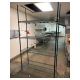 47 X 18 X 87 4-SHELF GREEN COATED METRO RACK