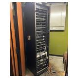 BLACK SERVER TOWER W/ CONTENTS