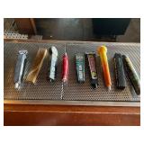 1 LOT: (9) ASSORTED BEER TAPS