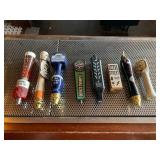1 LOT: (8) ASSORTED BEER TAPS