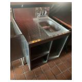24 X 24 X 36 KROWNESS UNDERBAR HAND SINK W/ STORAG