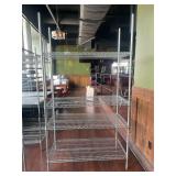 47 X 24 X 86 4-SHELF CHROME METRO RACK