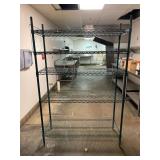 47 X 18 X 72 6-SHELF GREEN COATED METRO RACK
