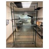 47 X 18 X 36 6-SHELF GREEN COATED METRO RACK