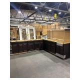 34IN ESSPRESSO BOTTOM CABINET SET (7 CABINETS)