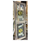 70 X 23 PELLA METAL CLAD DLOBLE FIXED WINDOW, TAN