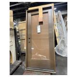38IN X 80 IN PELLA 2 BORE FULL VEIW EXTERIOR DOOR,
