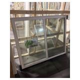 66IN X 54IN PLYGEM DOUBLE SLIDING WINDOW W/ FLANGE