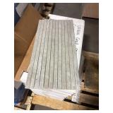 1 LOT (10) URBAN COOP STACKED MOSAIC GLAZE 12ï¿½ X 2