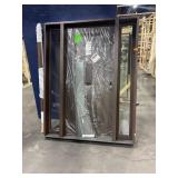 81IN X 65IN SINGLE BORE RHIS EXTERIOR FRONT DOOR,
