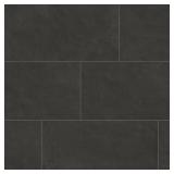 54 SF URBAN BLACK MATTE 12 IN. X 24 IN. SOLID CONC